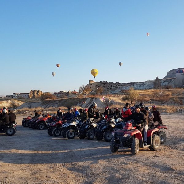 Cappadocia ATV safari tour quad bike adventure through valleys and fairy chimneys