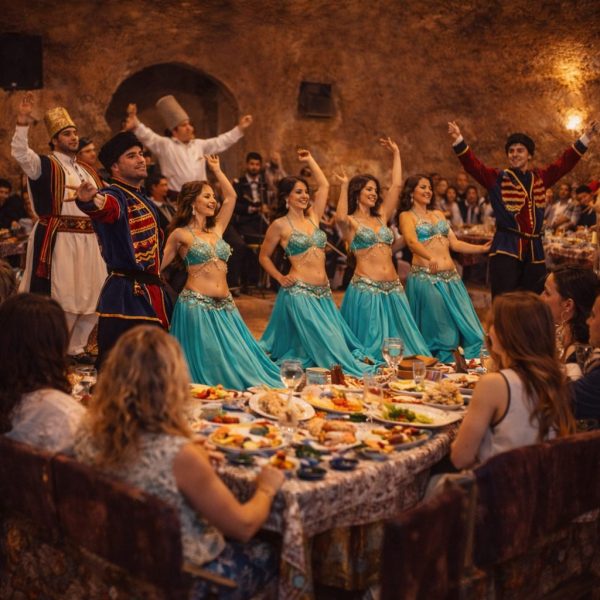 Cappadocia Turkish Night Show traditional dance and dinner in cave restaurant